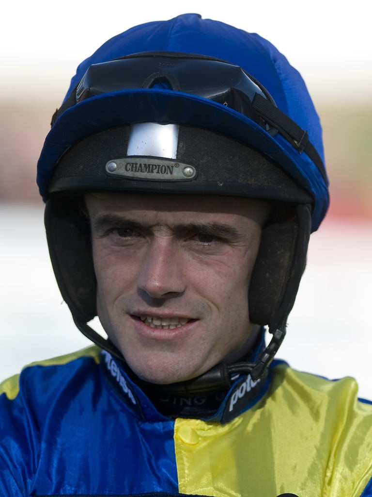Ruby Walsh: the Irish jockey faces a 10-day suspension if he re-offends, under the strict, new anti-whip regime