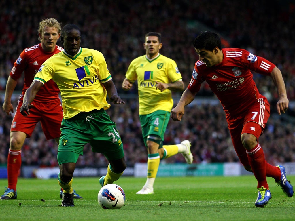 Liverpool missed a host of chances against Norwich