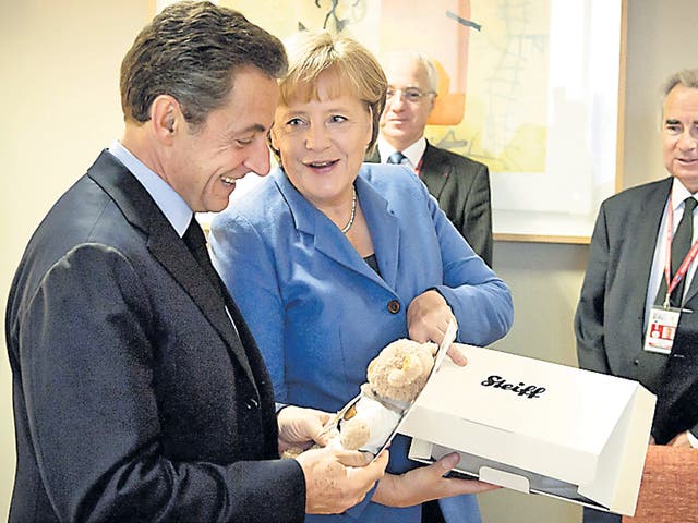 Sarkozy and Merkel must present an image of happy togetherness