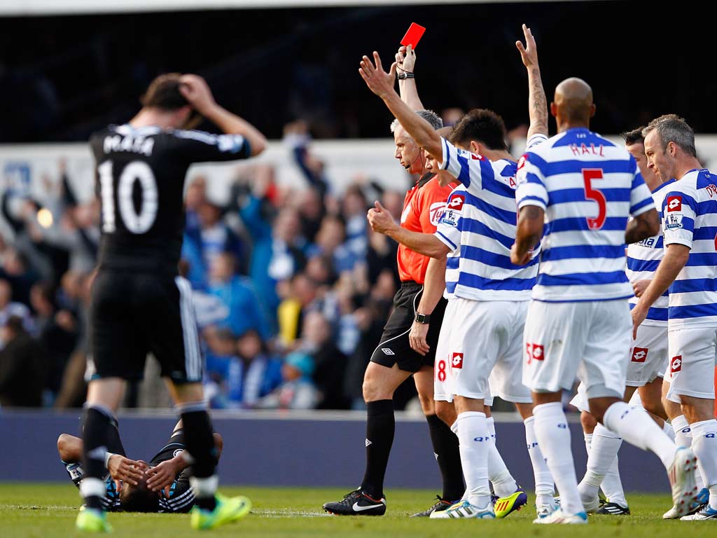 Chelsea lost their heads in the defeat to QPR
