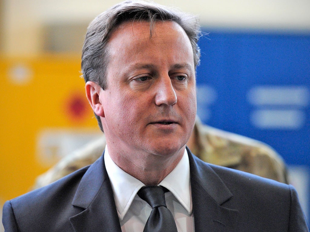 David Cameron said members of the struggling single currency bloc had to 'keep up the momentum'