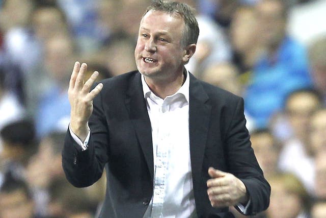 Michael O'Neill led Shamrock Rovers into the Europa League