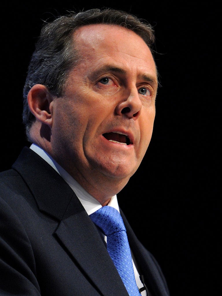 Liam Fox said today that he hopes to return to government office