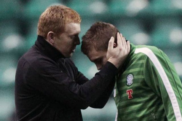 Neil Lennon on his players performance: 'They let the game drift
away from them and that is not acceptable' 

