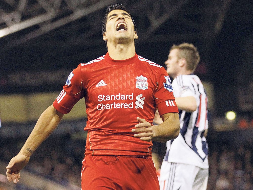 The Liverpool striker Luis Suarez is once more the centre of attention after his performance on Saturday