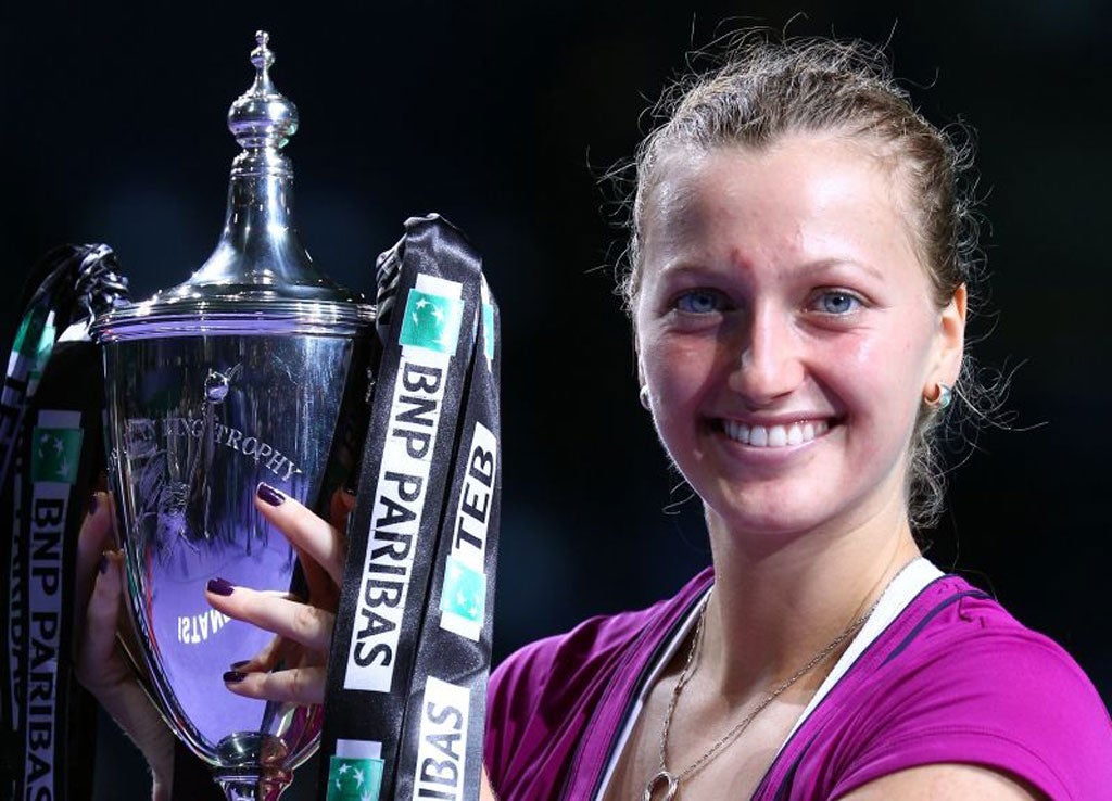 Petra Kvitova, the 21-year-old Czech champion of Wimbledon is part of a rising young generation