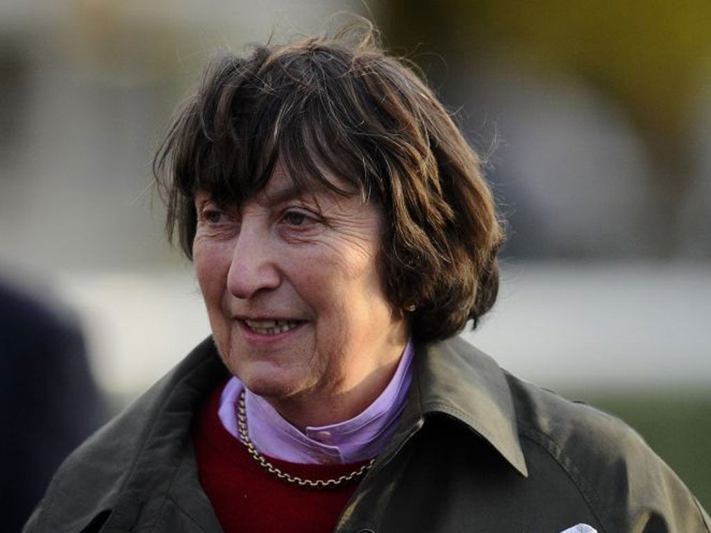Henrietta Knight: The trainer saw Somersby enjoy a first success for nearly two years at Kempton