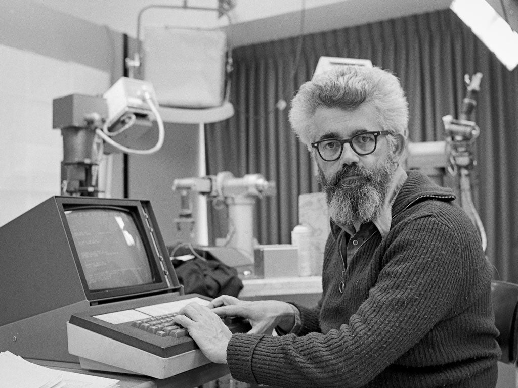 'Always inventing, inventing, inventing': McCarthy at work in his artificial intelligence laboratory at Stanford
