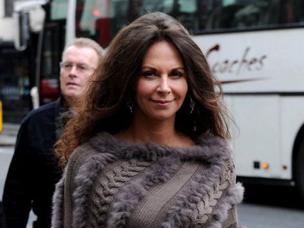 Carole Caplin accepted libel damages from the Daily Mail today