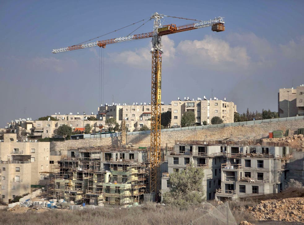 The Jewish settlement of Gilo, being built in East Jerusalem