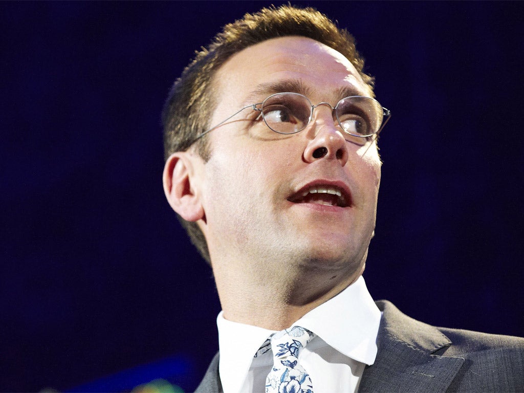 James Murdoch has resigned as a director of the companies which publish The Sun and The Times