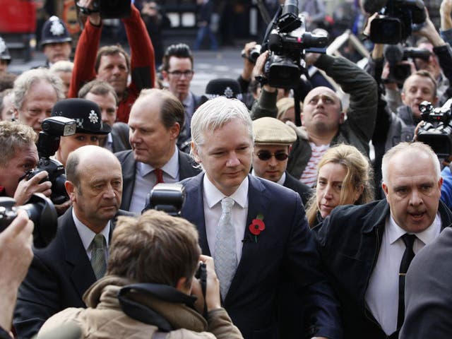 Julian Assange lost his High Court extradition battle today