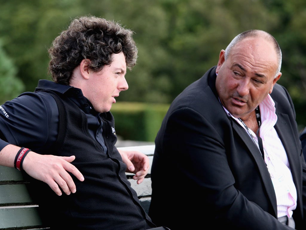 Rory McIlroy says splitting with Chubby was toughest decision of his life but it was strictly business