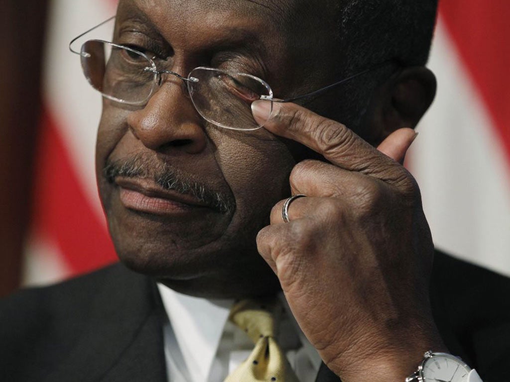 Herman Cain said people were ‘trying to destroy me personally’