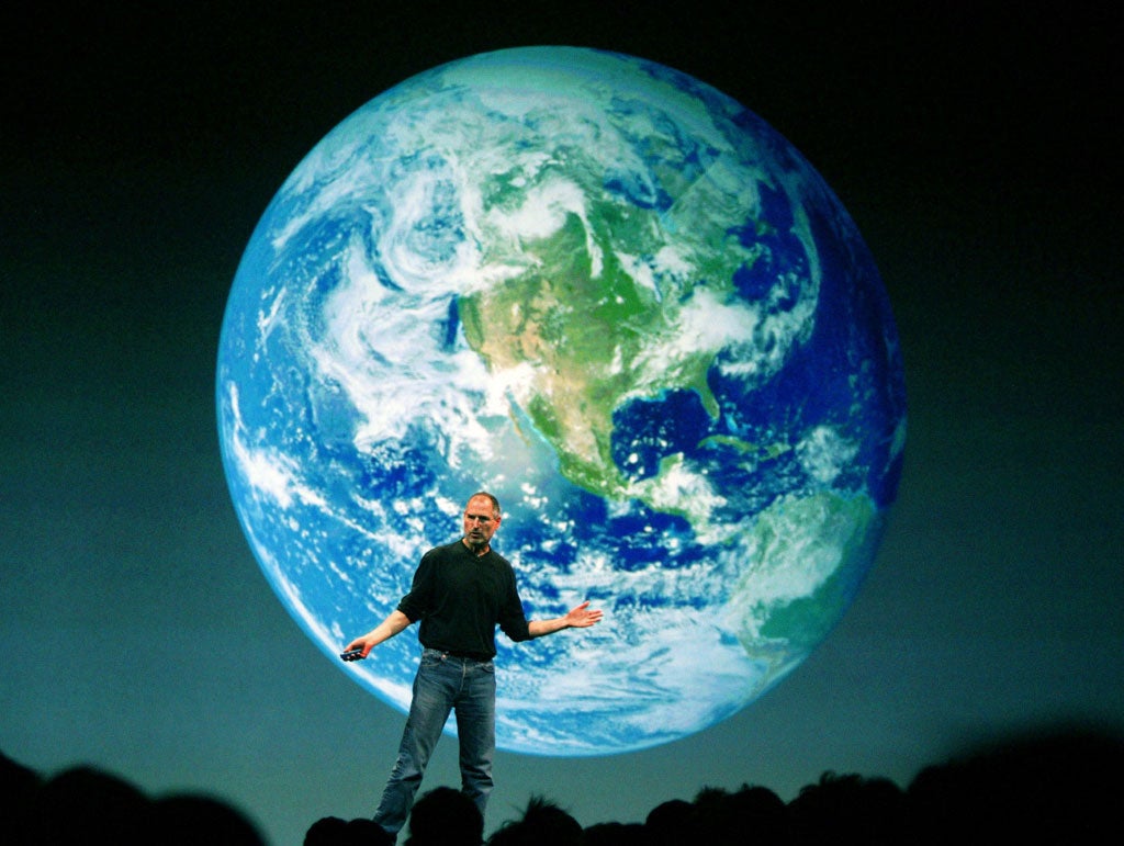 The global visionary: Steve Jobs launches iTunes in Europe