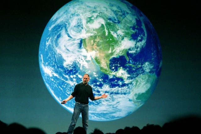 The global visionary: Steve Jobs launches iTunes in Europe