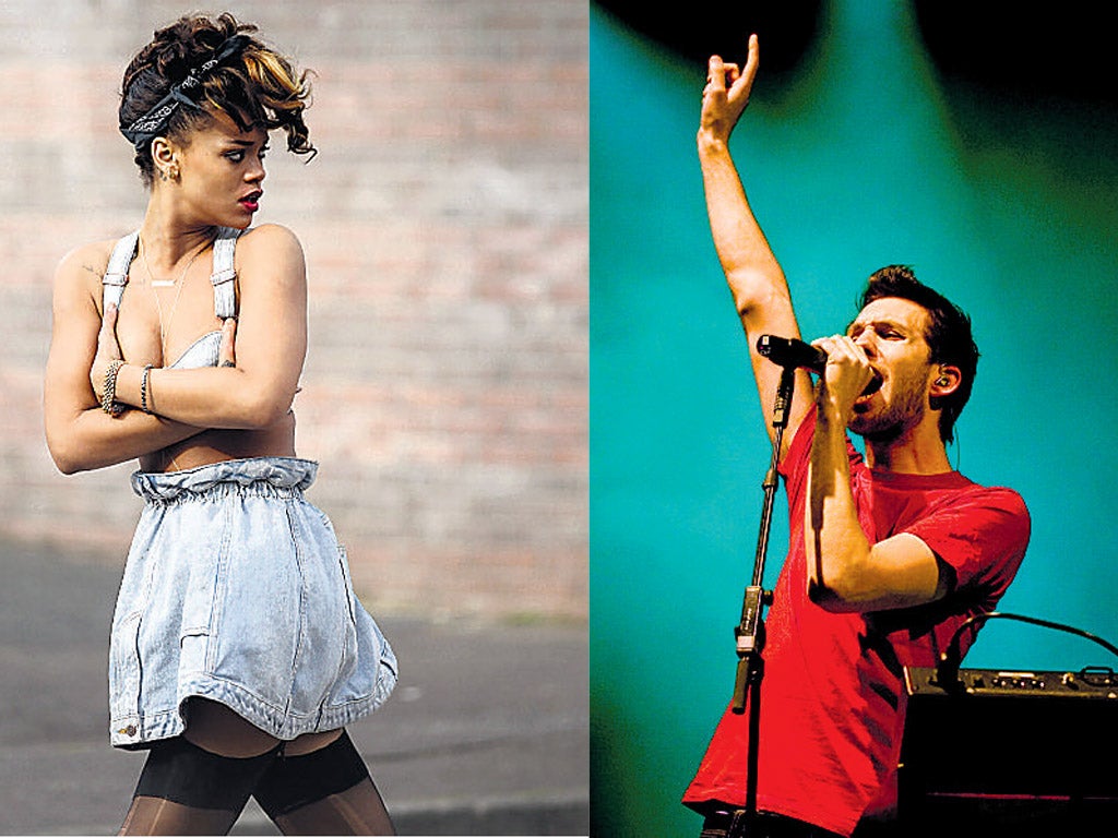 Duet again: Rihanna and Calvin Harris