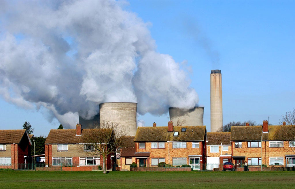 Didcot in Oxfordshire is overshadowed by its power station