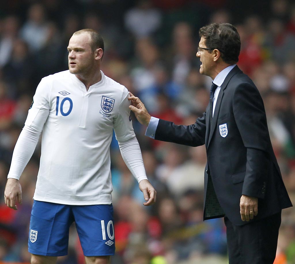 Uefa have banned Rooney for the entire group phase of Euro 2012