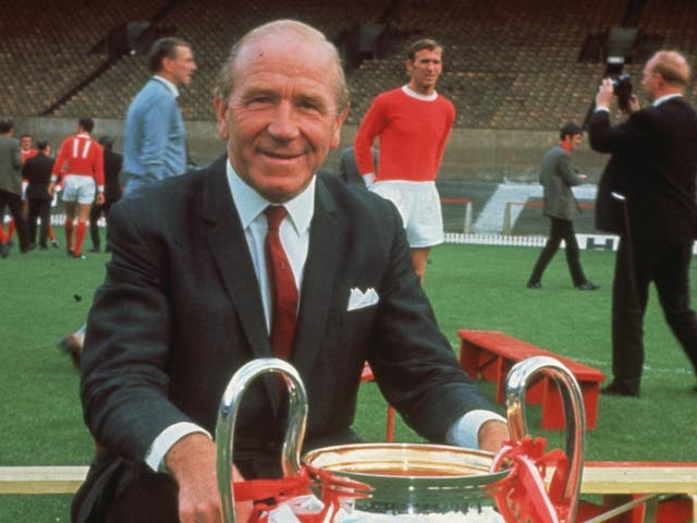 Sir Matt Busby (Manchester United 1945-69)
Sir Matt joined United after the war on 1 October 1945 and by the end of his second season had led them to the runners-up spot in the league. He followed this up in 1947, 1948, 1949 and 1951 before finally winning the league in 1952. He also won the FA Cup in 1948. He won the league in 1956 and 1957 and guided his side to the 1957 FA Cup final. His team were known during this period as the 'Busby Babes' because of the young age of his squad. On 6 February 1958 on the way home from a European Cup their plane crashed on the runway at Munich Airport leading to the deaths of seven players. Star player Duncan Edwards died two weeks later from injuries and two other players were never able to play football again. However Busby managed to successfully rebuild his team and guided them to an FA Cup win in 1963, as well as the league in 1965 and 1967. The biggest success of his career came on 29 May 1968 when the team won the European Cup for the first ever time. He retired as manager a year later however did come back briefly in December 1970 as caretaker.