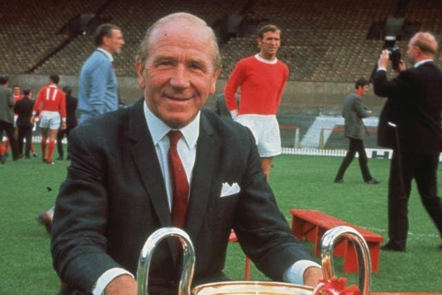 Sir Matt Busby (Manchester United 1945-69)
Sir Matt joined United after the war on 1 October 1945 and by the end of his second season had led them to the runners-up spot in the league. He followed this up in 1947, 1948, 1949 and 1951 before finally winning the league in 1952. He also won the FA Cup in 1948. He won the league in 1956 and 1957 and guided his side to the 1957 FA Cup final. His team were known during this period as the 'Busby Babes' because of the young age of his squad. On 6 February 1958 on the way home from a European Cup their plane crashed on the runway at Munich Airport leading to the deaths of seven players. Star player Duncan Edwards died two weeks later from injuries and two other players were never able to play football again. However Busby managed to successfully rebuild his team and guided them to an FA Cup win in 1963, as well as the league in 1965 and 1967. The biggest success of his career came on 29 May 1968 when the team won the European Cup for the first ever time. He retired as manager a year later however did come back briefly in December 1970 as caretaker.