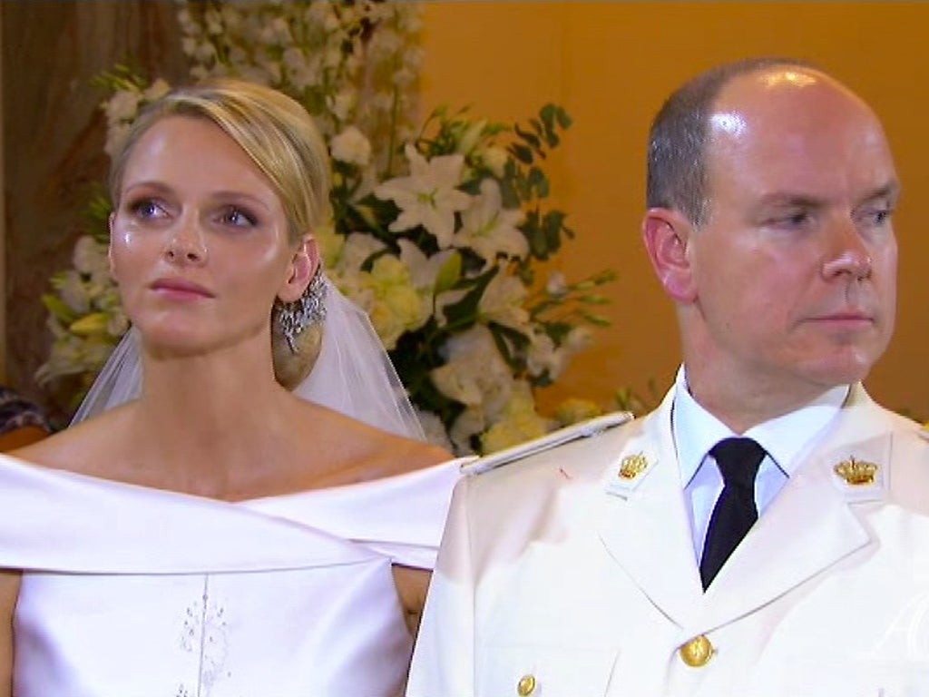 Princess Charlene of Monaco and Prince Albert