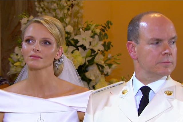 Princess Charlene of Monaco and Prince Albert