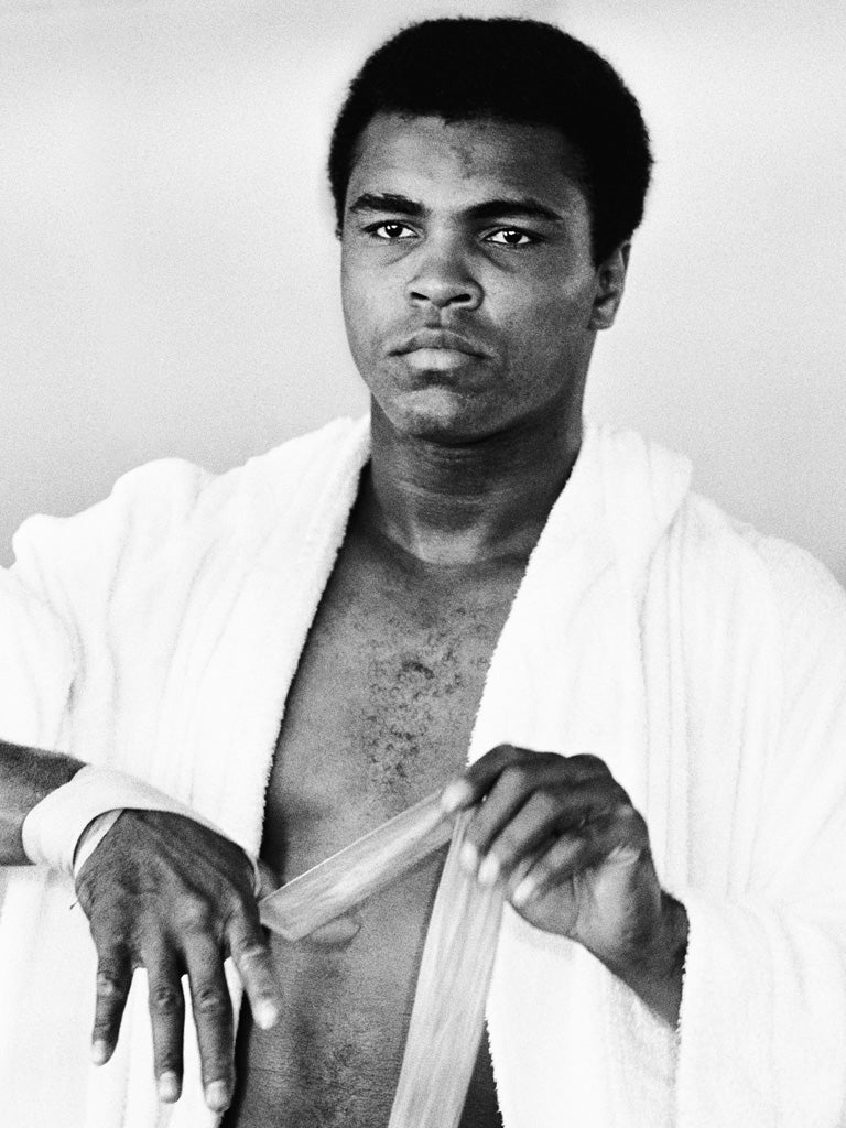 Sports photographer Chris Smith will be exhibiting his shots of Muhammad Ali at Piero Passet Gallery on Fleet Street until Christmas