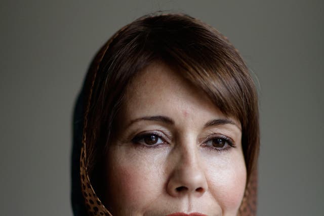 Television presenter and author Kristiane Backer converted to Islam in 1995