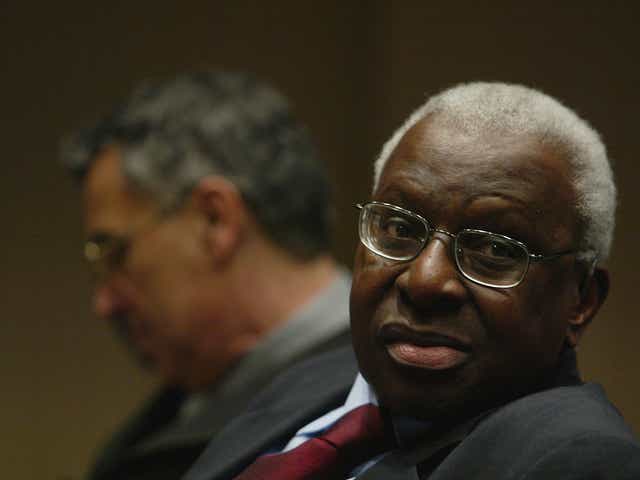 Decision pending: Lamine Diack, president of the IAAF, which this week will select the host city for the 2017 World Athletic Championships