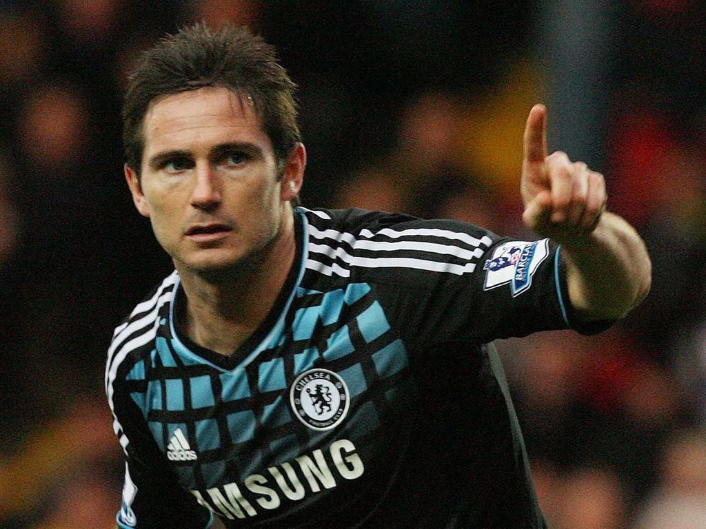 Lampard has less than two years left on his existing Chelsea deal