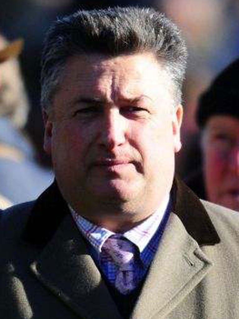 Paul Nicholls, the trainer hopes to win the Paddy Power Gold Cup for the first time with Mon Parrain