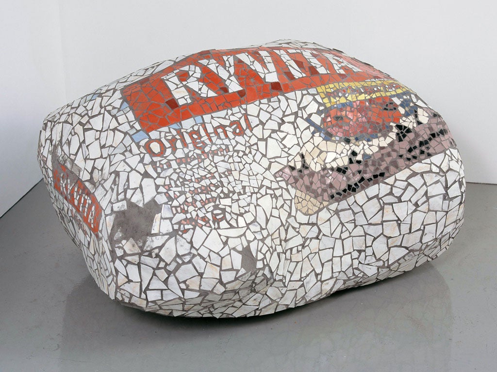 Alex Frost's 'Adult (Ryvita/Crackerbread)' (2007)