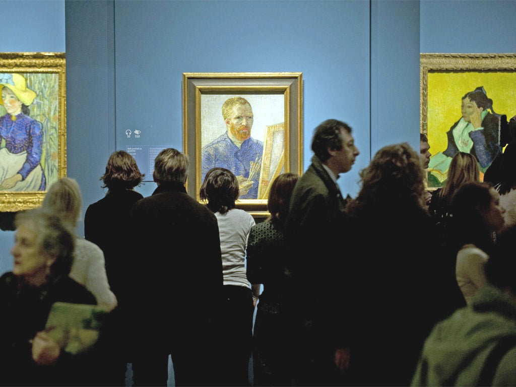 Last year's Van Gogh show at the Royal Academy