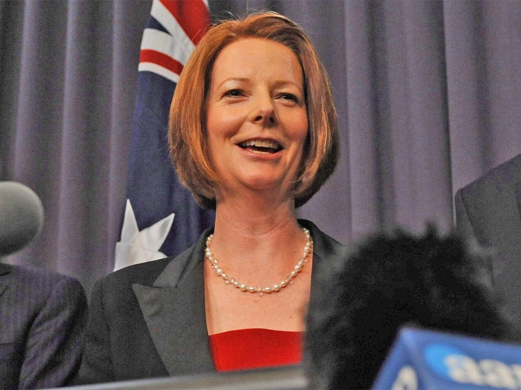 Julia Gillard's hand was forced on this policy by the need for Green support