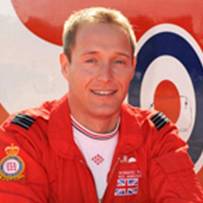 Sean Cunningham died in an incident on the runway at RAF Scampton in Lincolnshire yesterday morning