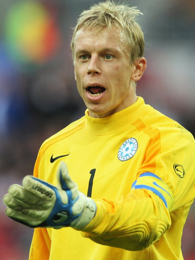 Mart Poom can thank Estonian nationalism for his emergence as a top-level goalkeeper