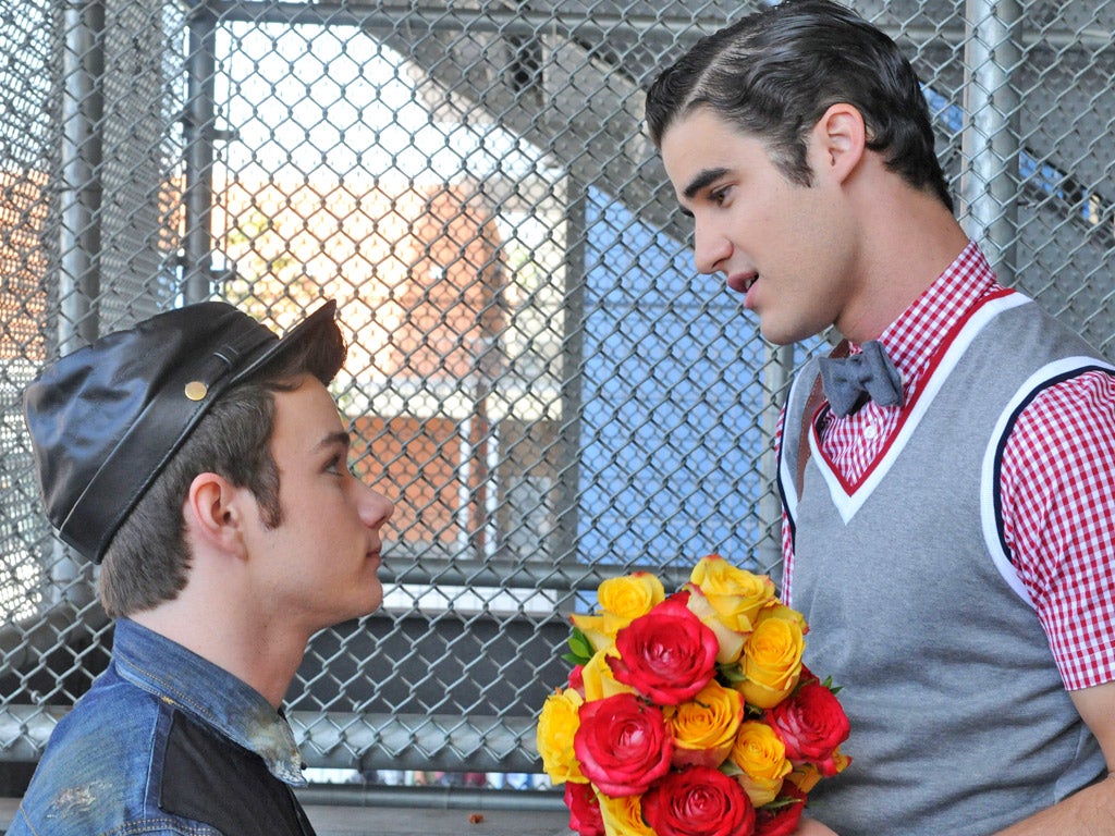 Going all the way: Glee's gay couple Kurt and Blaine