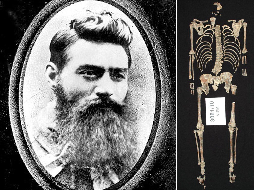 The headless remains of Ned Kelly will be given to his descendants