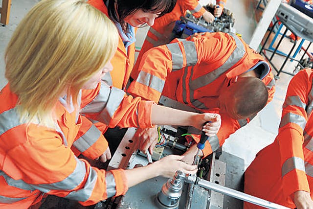 Apprenticeships are beneficial to both the employer and the trainee