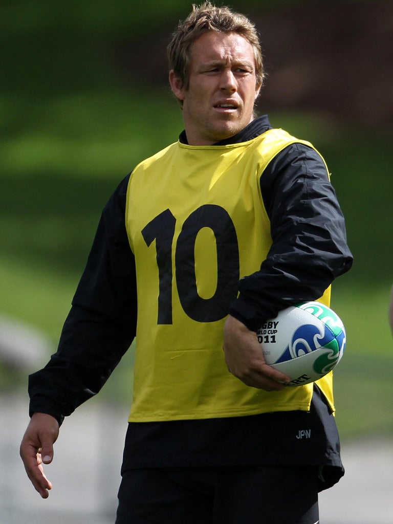 Jonny Wilkinson: The fly-half said some colleagues had the wrong frame of mind at the World Cup