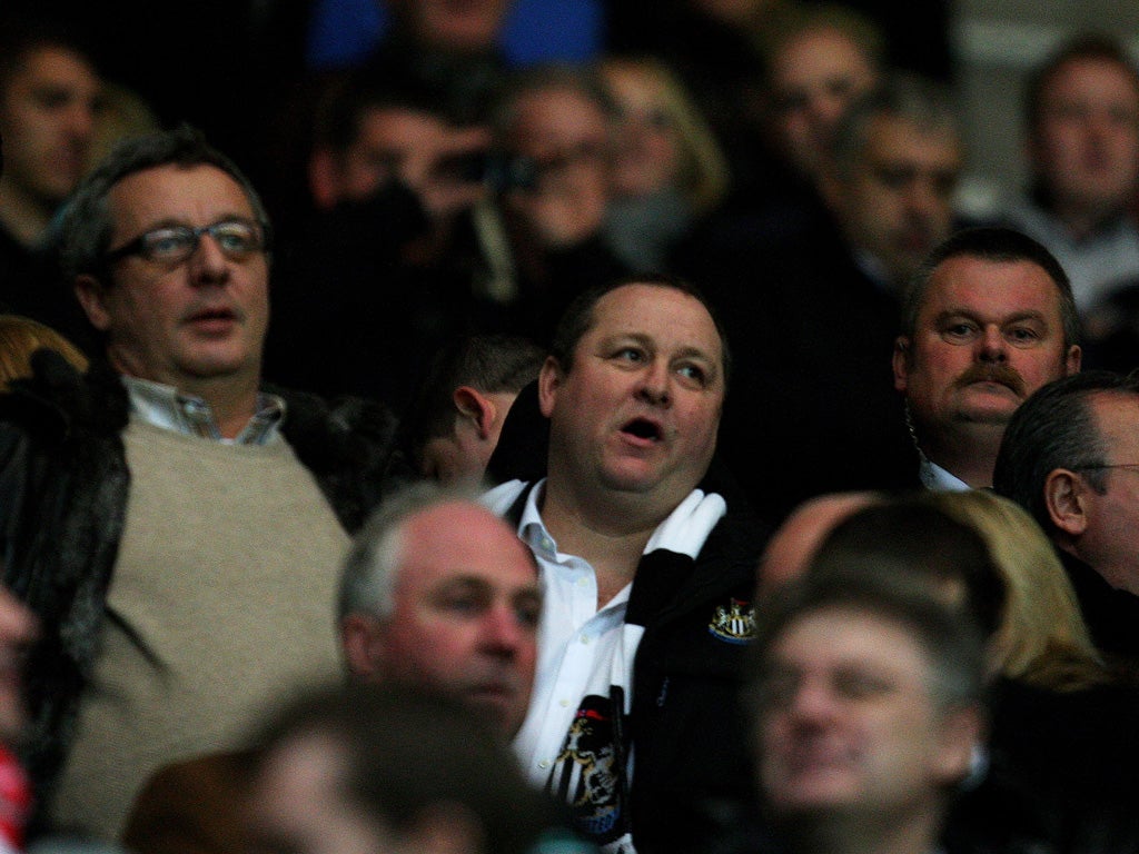Newcastle United owner Mike Ashley has poured millions into the club