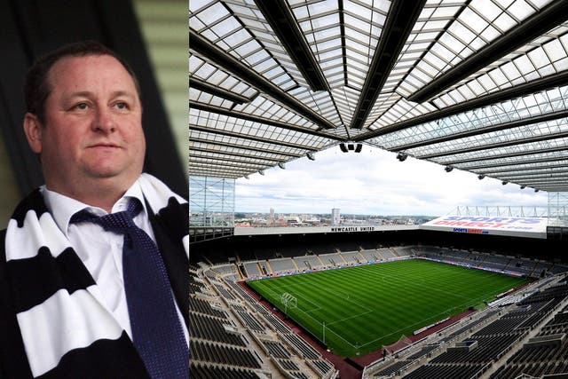 Newcastle owner Mike Ashley has been trying to sell the naming rights to St James' Park for over two years