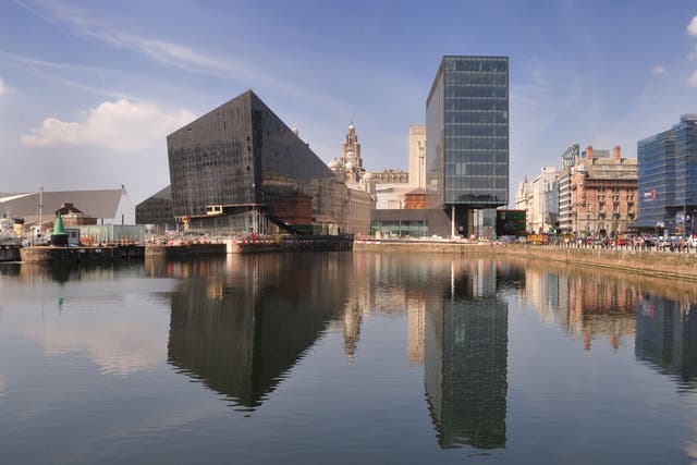 Liverpool's waterfront as it stands now