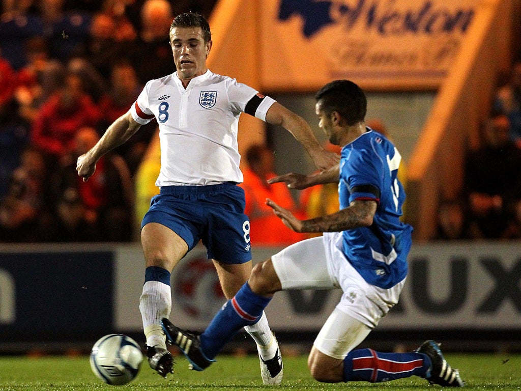 Jordan Henderson inaction for England Under-21s against Iceland on Thursday night