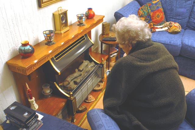 Pensioners are having to choose between heating or eating after a cut in the winter fuel payment from £250 to £200