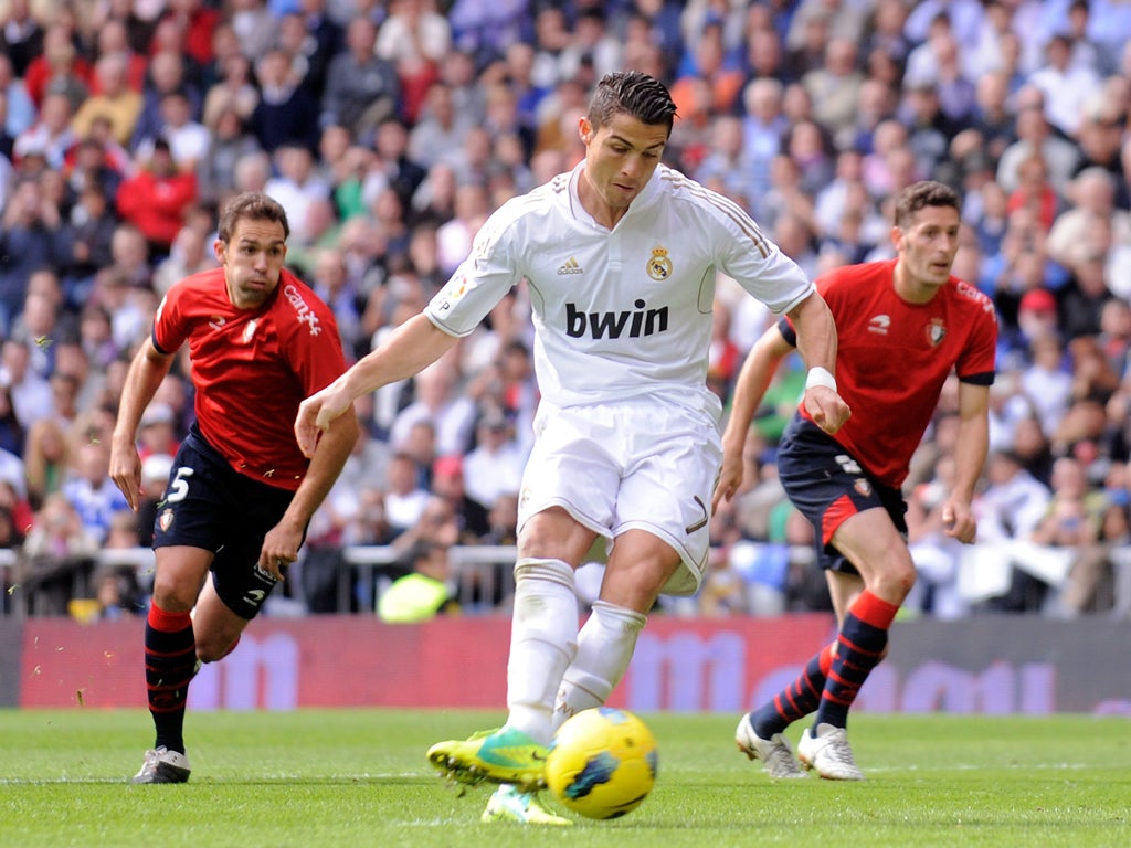 60 million Chinese watched Ronaldo's hat-trick against Osasuna