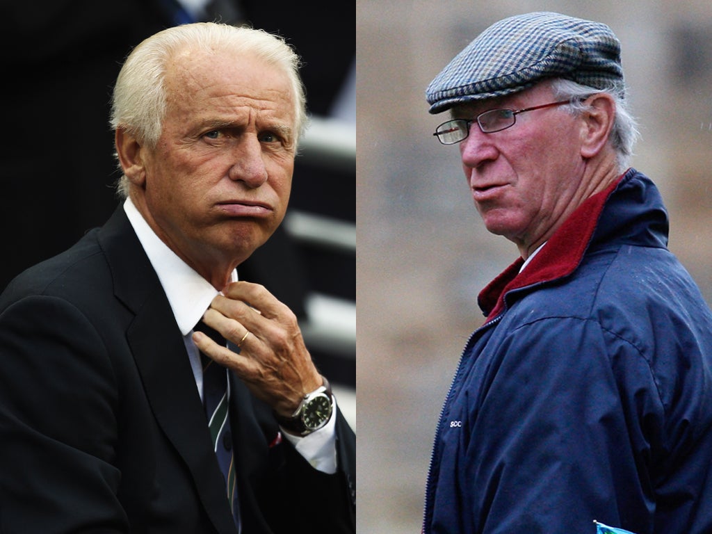 Respect for Giovanni Trapattoni, left, could match that once reserved for Jack Charlton