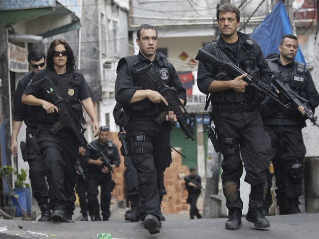Police took control of the notorious Rocinha slum in Rio without as hot being fired