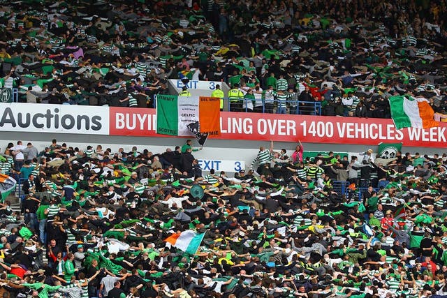 Chants from Celtic fans related to the IRA